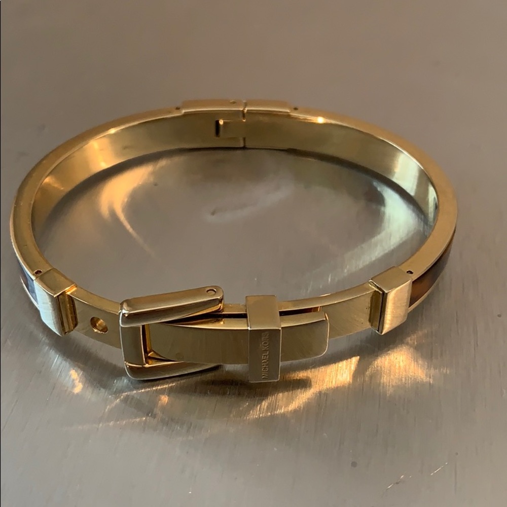 Michael Kors tortoise/gold bracelet